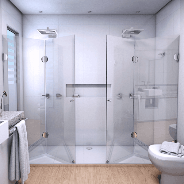Box de Vidro de Abrir Elegance Flex